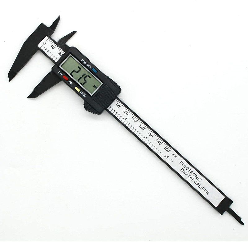 Tief Electronic Carbon Fiber Composites Digital Vernier Caliper 6 inch -Vernier Caliper with LED Screen Digital Caliper Digital Caliper  (150 mm)