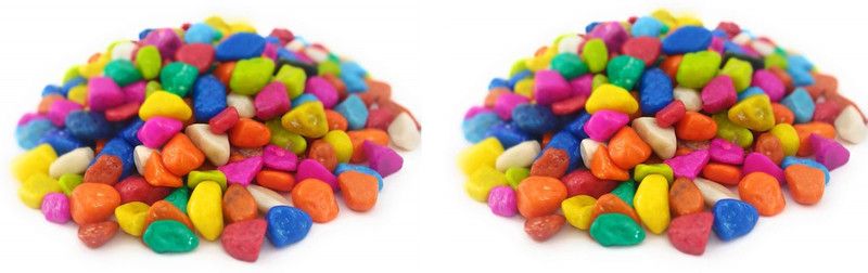 Stone5057 Oval Marble Stone  (Multicolor 475 g)