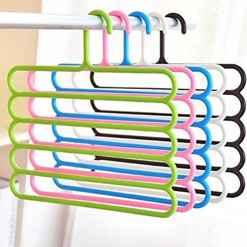 PAGALYetrade 5 Layer Multipurpose Multi Layer Hanger Closet Organizer