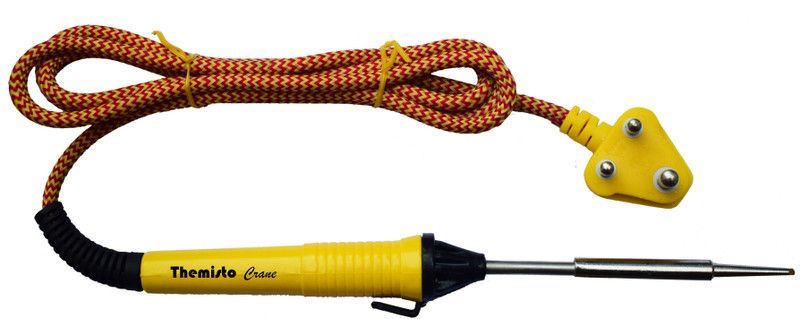 tHemiStO 25 W High Quality Soldering Iron with Sliding Bit 25 W Simple  (Flat Tip)
