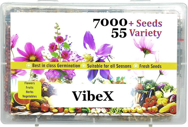 VibeX RDX-99-55-Varieties-F1 Hybrid Seeds Combo Set Seed  (1925 per packet)