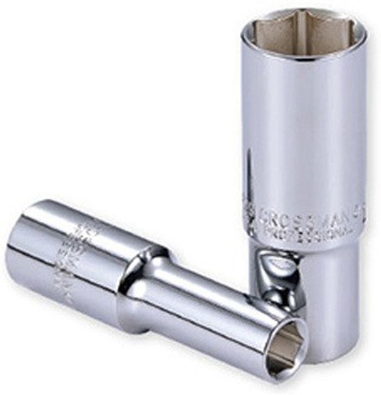 Crossman 96-035 1/4" Deep Drive socket (SAE) (Pack of 4Pcs.)| Socket Set  (Pack of 4)