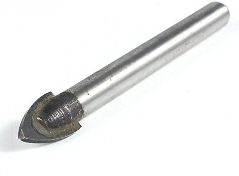 uptodateprouducts TC-6MM 1pc Marble Triangular Tip Drill Bits 6MM Cutting Diameter Tile Marble Drill Bit Tools