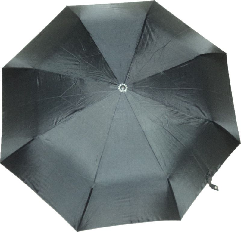 K.C Paul Master 3 Fold Umbrella  (Black)