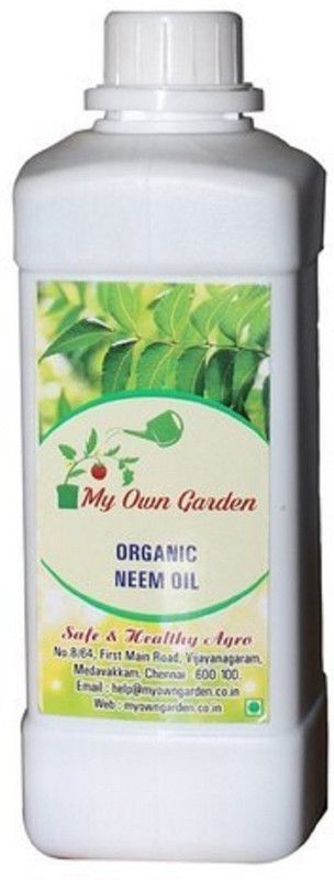 MyOwnGarden ORGANIC NEEM OIL BEST PEST CONTROLLER Manure  (0.1 L, Liquid)