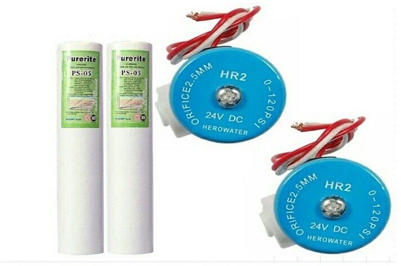 pireti-aqua RO Solenoid Valve 24V Solid Filter Cartridge  (0.005, Pack of 4)