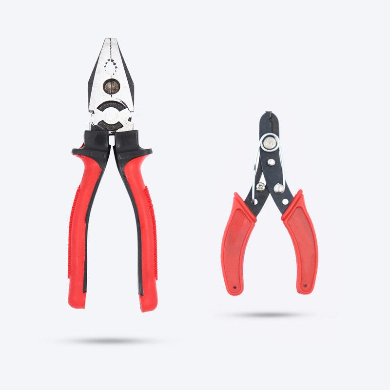 Hillgrove HGCM150M2 8"inch Combination Plier Hand Tool Lineman Plier with Wire Cutter Lineman Plier  (Length : 8 inch)