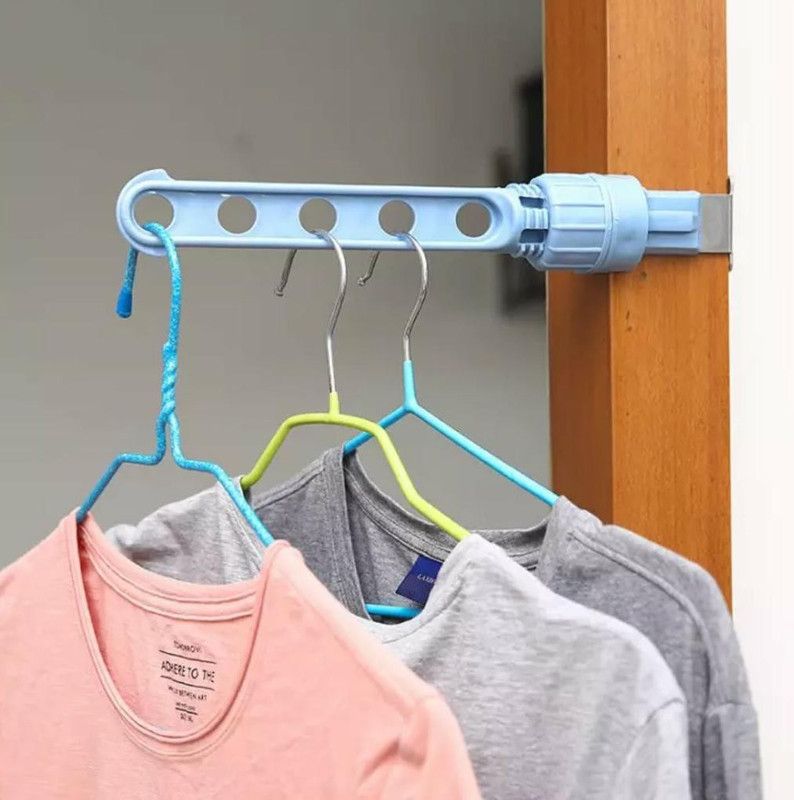 The Vogue Nation Clothes Drying Hanger Rod Door Hanger