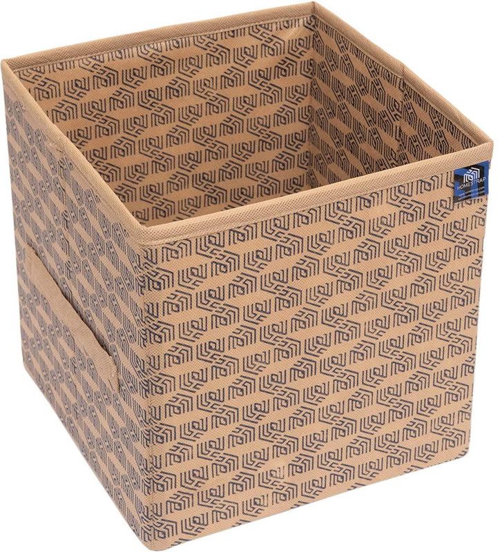 HomeStrap Premium Multipurpose Home, Office Foldable Storage Box  (Beige)