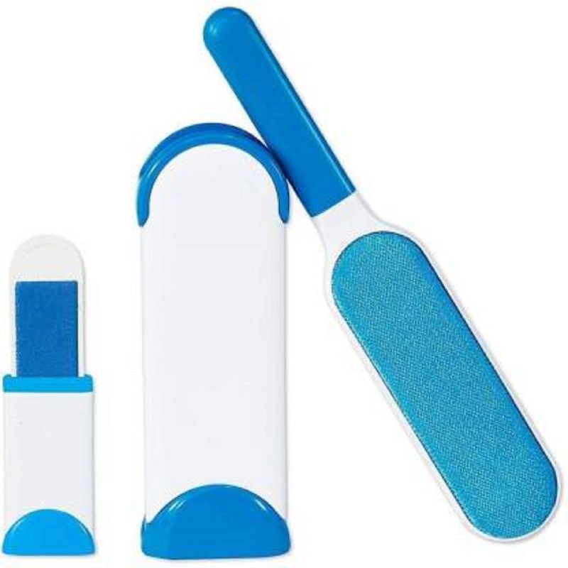 Pruthvi Reusable Plastic Pet Fur Remover with Self-Cleaning Base Lint Roller