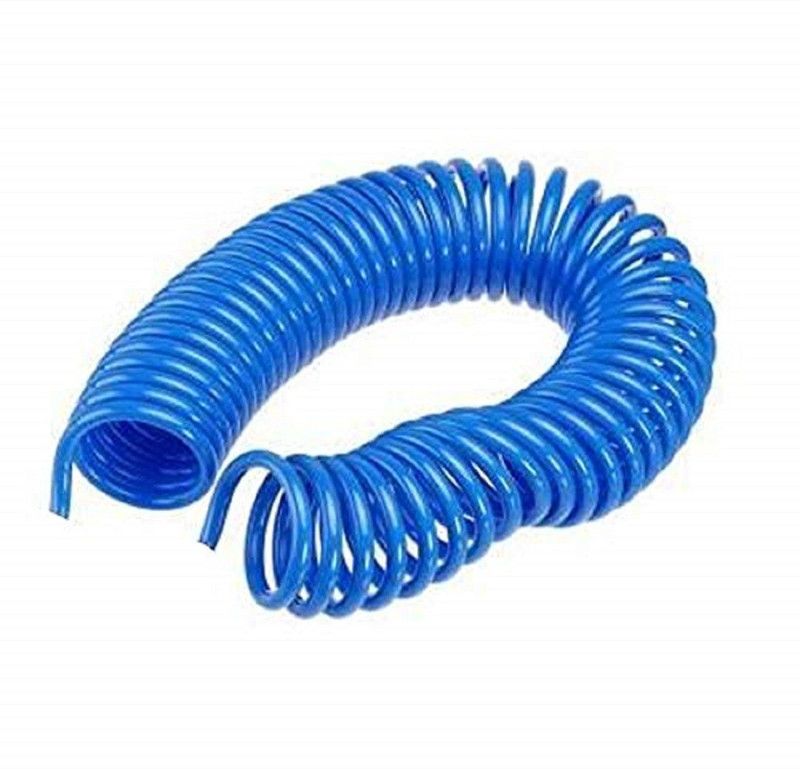 BHAVANI TRADERS Pu Tube 12x8mm- 10meter Coil Hose Polyurethane Flexible Pnumatic pipe Tube Coil Tube pack of 1 Hose Pipe  (10 m)