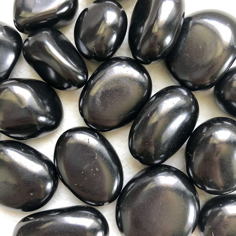 Shubhanjali LN01SHN450 Regular Asymmetrical Crystal Stone  (Black 450 g)