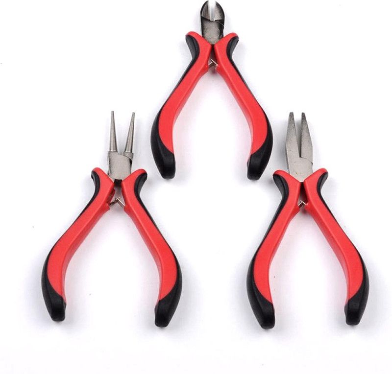 DIY Crafts Jewelry Pliers Side-Cutting Pliers Flat Nose Pliers Side-Cutting