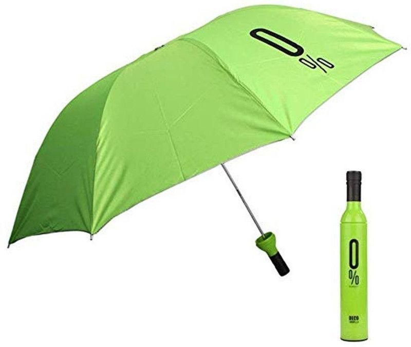 Horoly Fashionable Bottle Shape Umbrella with Features of a Transformer Umbrella  (Multicolor)