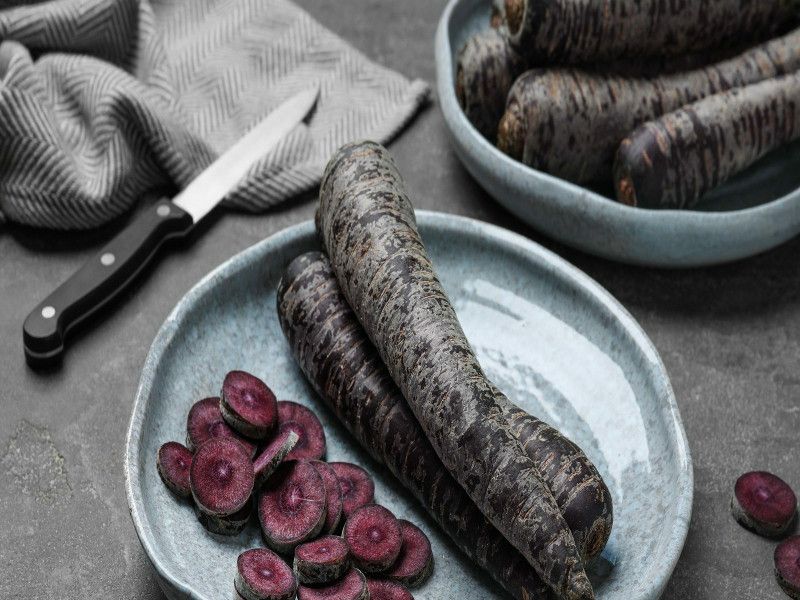 Mozette Organic black carrot Seed  (29 per packet)
