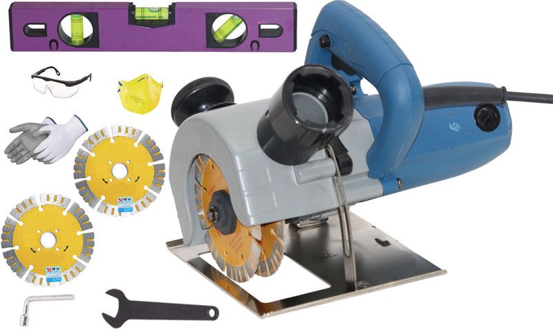 Digital Craft Electric Grooving machine double-edged wall chaser cutting machine hydropower installation wall slotting machine Handheld Tile Cutter  (1600 W)