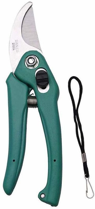 BUNLEK Gardening Tool - Shears Pruners Scissor (Flower Cutter) Bypass Pruner  (Manual)
