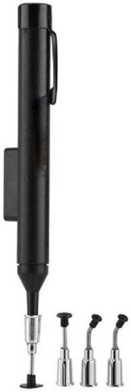KAVYA TOOLS POWER Mini Vacuum Sucking Pen with 4headres (suction size 2,6.5,9.5mm) 0 W Temperature Controlled  (Pointed Tip)