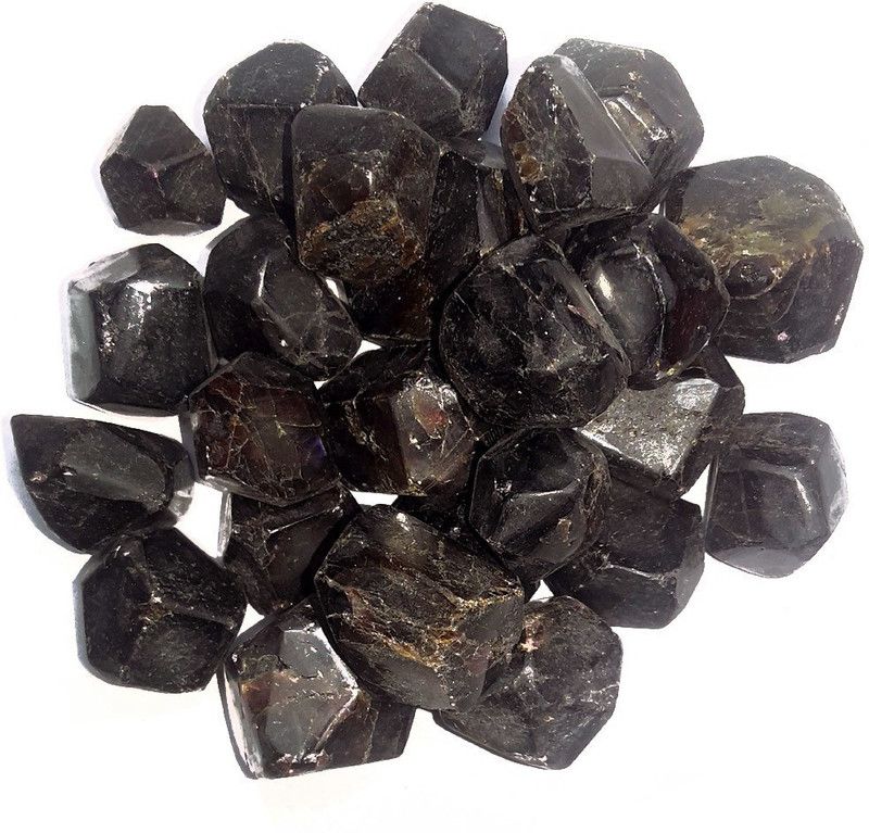 SATYAMANI Natural Garnet Tumble stone (500 gm.) Regular Oval Crystal Stone  (Multicolor 500 g)