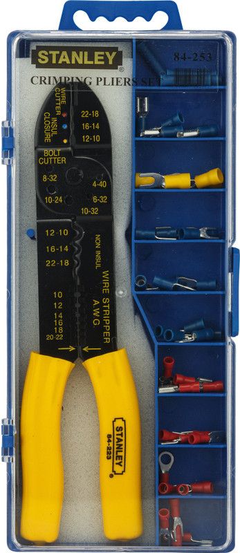 STANLEY 84-253-22 Crimping Plier Set Manual Crimper