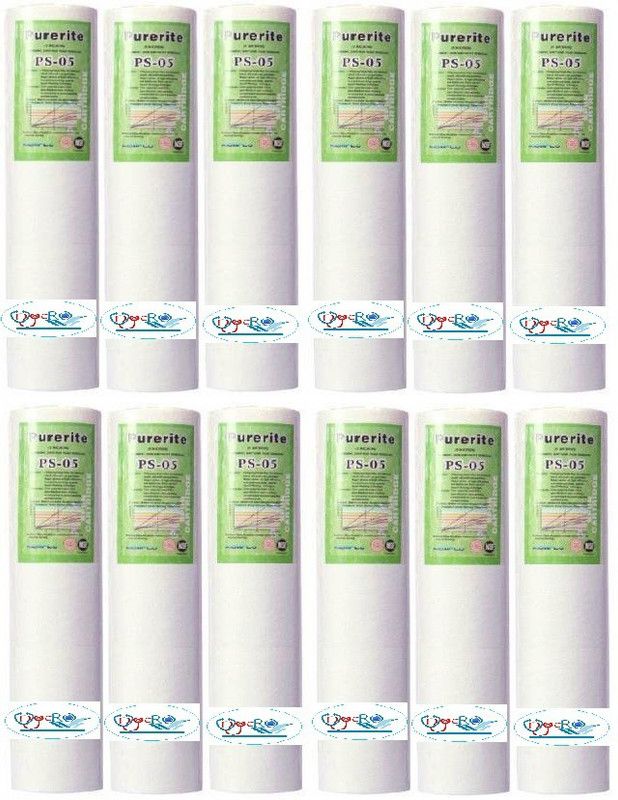 DOC RO prefilter spun pack of 12 Solid Filter Cartridge  (0.005, Pack of 12)