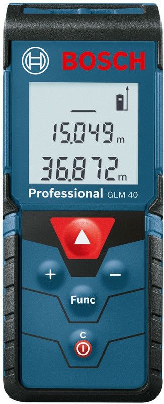 BOSCH GLM 40 Laser Distance Measuring Unit 0.15-40m Non-magnetic Engineer's Precision Level  (10.5 cm)
