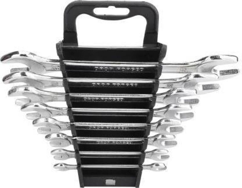 Balaji 8 Pcs Double Side Wrench & Spanner Key Set | 10.11.12.13.14.15.17.19 MM combination set of 12 pc toolkit Double Sided Combination Wrench  (Pack of 12)