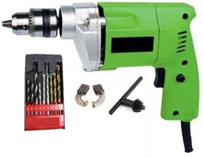 OsmiumPro (10 Tools) 10mm Drill Machine Kit Power Power & Hand Tool Kit  (10 Tools)