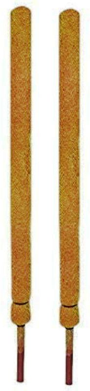 Besttrader Besttrader COCO POLE 2 Feet (61 CM) - 2 PIECE - MOSS & COIR STICK FOR MONEY PLANT SUPPORT, INDOOR PLANTS, HOUSE PLANTS & PLANT CREEPERS Garden Mulch (BROWN 2) Garden Mulch 0.2 kg Soil  (0.2 kg, Stick)