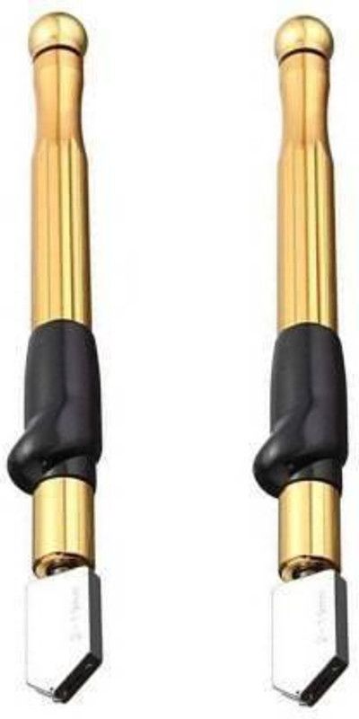 Vikas 2 PCS Glass cutter HEAVY DUTY pen cut 3mm-12mm Professional Quality. Glass Cutter