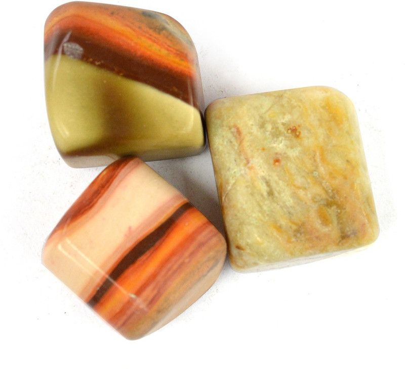 REIKI CRYSTAL PRODUCTS 100% Natural Fancy JasperCrystal Tumble Stone 50gm Polished Asymmetrical Crystal Stone  (Multicolor 50 g)