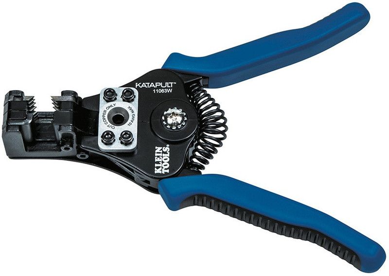 Klein Tools 11063W Solid and Stranded Wire Stripper/Cutter|| Glass Cutter