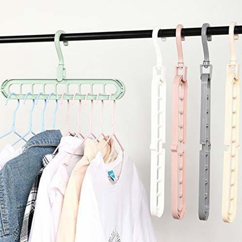 DHAN UTAJAM Plastic Dress Pack of 5 Hangers For Dress