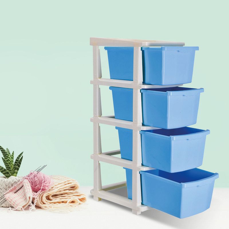 Bathla Toy Organizers  (Blue, Plastic)