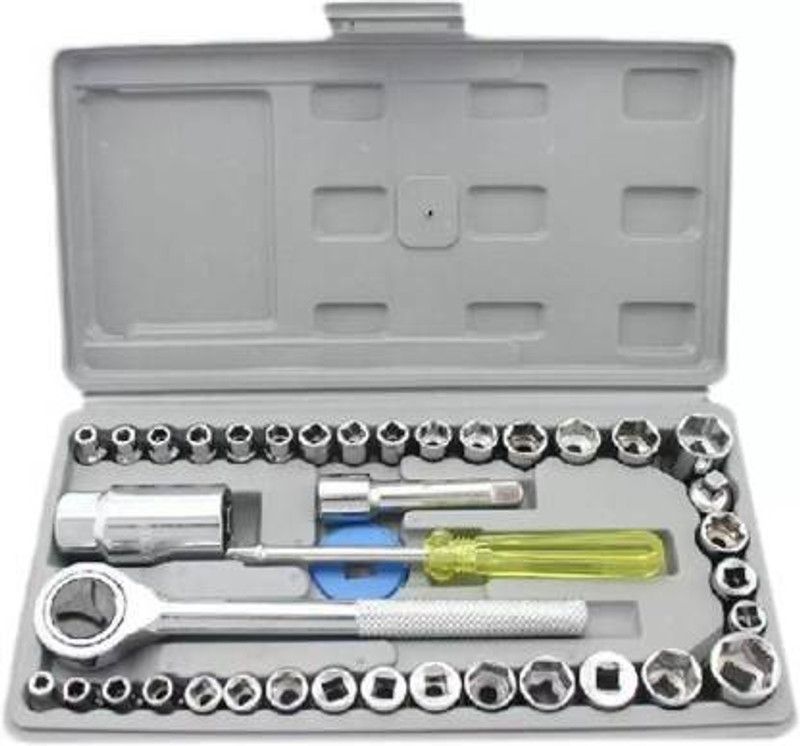 Khanakd 40 pce Power & Hand Tool Kit  (1 Tools)