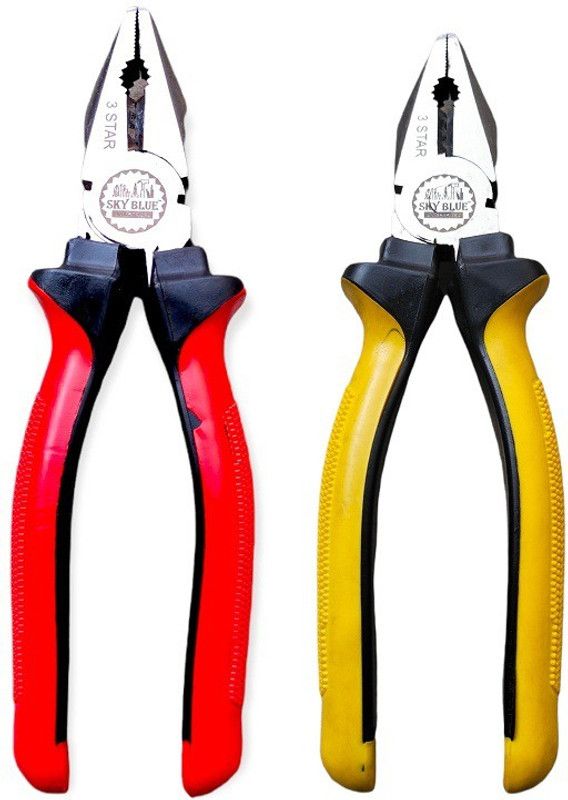 Sky Blue Enterprises SBE074 Lineman Plier  (Length : 8 inch)