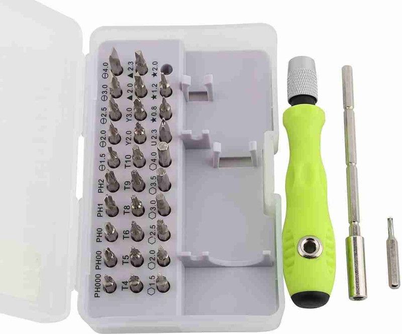 mkumar 7389C 32 IN 1 MULTI-PURPOSE PRECISION SCREWDRIVER Standard Screwdriver Set  (Pack of 1)