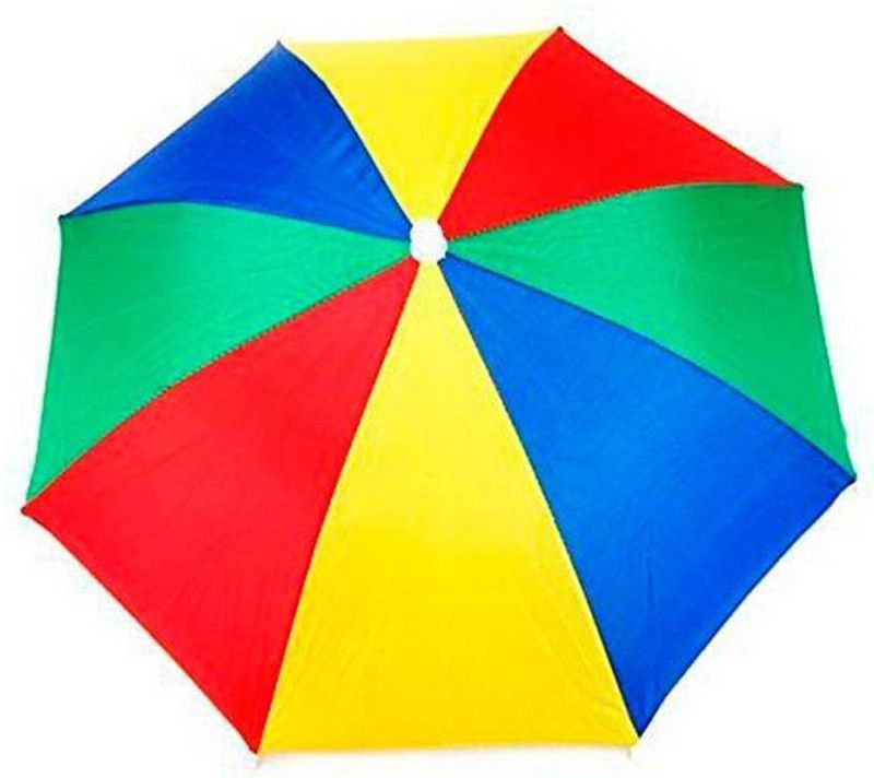 kiddi TAHA RAMBO HEAD UMBRELLA FOR EVERYONE NOW BE FREE TO HOLD IN YOUR HAND ITS TIME FOR CHANGE Umbrella  (Multicolor)
