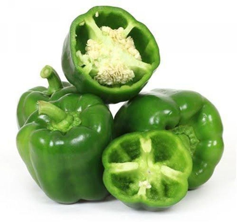 PLANTZON Green Capsicum (shimla mirch) Seed  (50 per packet)