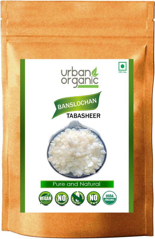 Urban Organic Tabasheer Banslochan Bambusa Arundinacea, Bamboo Silica RAW For Better Bones 100 gram Pack Seed  (100 per packet)