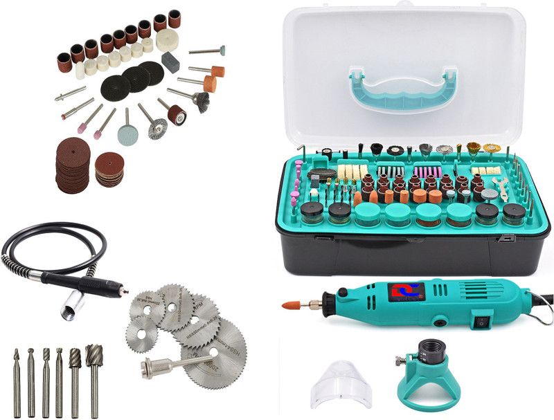 Digital Craft 105 Rotary tool,Grinder Shaft,6 HSS Rotary Bur 6 Circular Blade 388 Die grinder,105 Rotary tool,Grinder Shaft,6 HSS Rotary Bur 6 Circular Blade Rotary Tool  (3 mm)