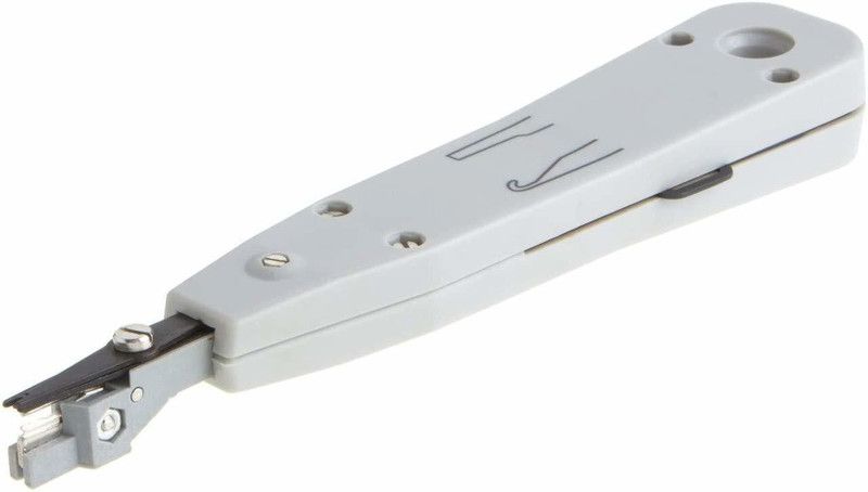 AASONS Krone AASONS Punch Tool Crimping Tool Krone Tool Impact Punchdown Tool IO Insertion Tool Ratchet Type for 110 krone Type Amp Modules Telephone Krone Tool Kronning Telephone Wire Junction Box Manual Crimper