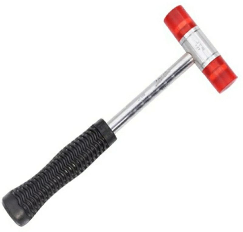 ADAWAT Soft Faced Plastic Hammers With Hammer Mallet Dia 30mm Nylon Head Mallet Hand Tool for Jewelry / Craft / DIY Dead Blow Hammer  (0.489 kg)