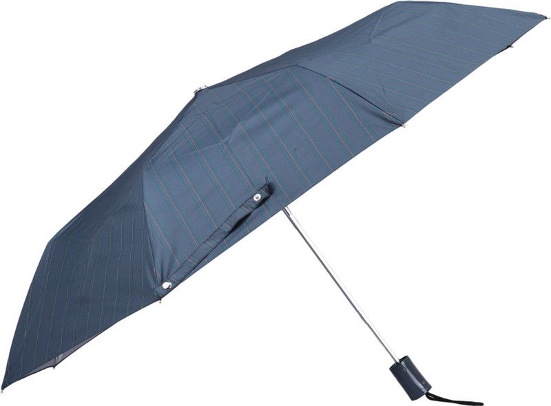 The CLOWNFISH 3 Fold Auto Open Double Coated Silver Lined Umbrellas(Bottle Green) Umbrella  (Green)
