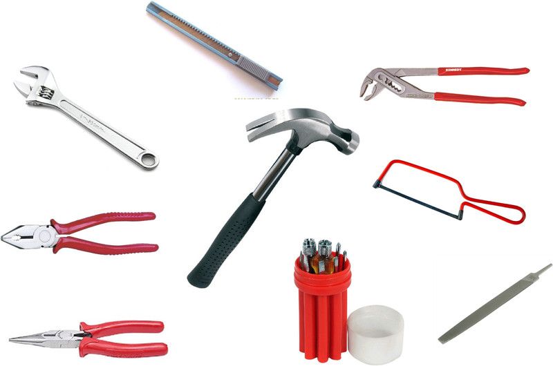 SAIFPRO Household Hand Tool Kit  (17 Tools)