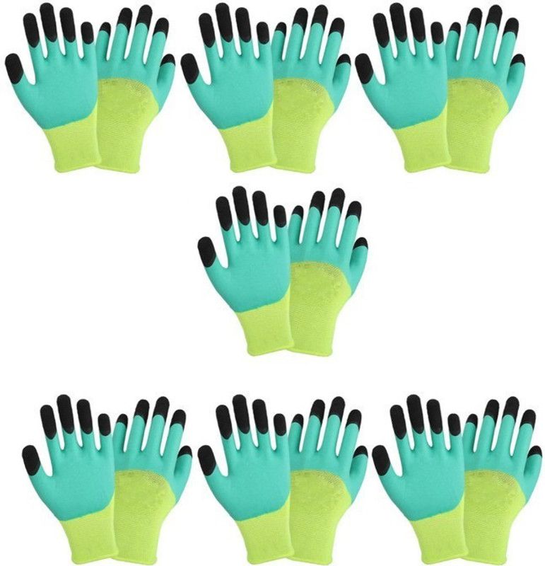 RBGIIT Farming Agriculture Land Cement Workers Anti Cut Resistant Reusable Gloves GB-7 Gardening Shoulder Glove
