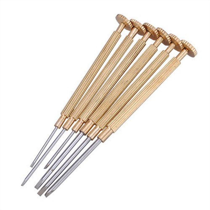 DIY Crafts Laptop Screwdrive Watch Mobile Phone Repair Tool 6pcs 0.8-1.8mm Screwdriver Laptop Watch Mobile Phone Repair Tool Kitk