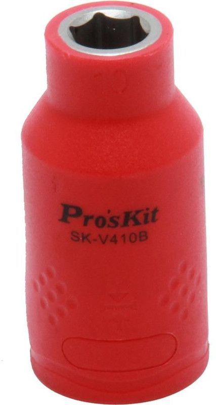 Proskit VDE 1000V Insulated 1/2" Drive Socket 10mm Socket Set  (Pack of 1)
