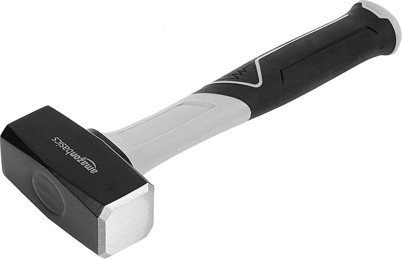 BOMBAYMACHINERYSTO Fibreglass Handle Club Hammer With Easy Grip Club Hammer