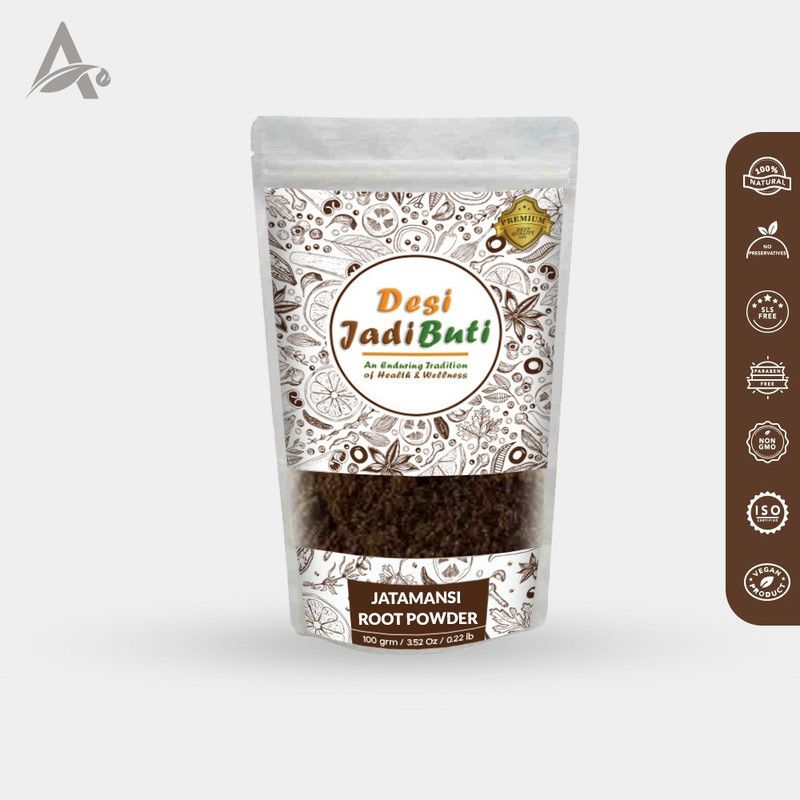 Desi Jadi Buti Jatamansi Root Powder – Balchad Powder – Nardostachys Jatamansi Seed  (400 g)